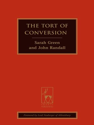 cover image of The Tort of Conversion